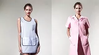 নোংরা সাদা মুরগি বিব ...